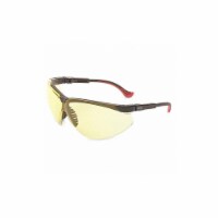 Honeywell Uvex Safety Glasses,Amber Lens,Universal S3309HS