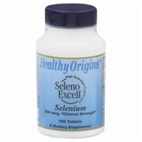 Healthy Origins Seleno Excell Selenium 200 Mcg Perspective: Main