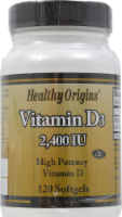 Healthy Origins Vitamin D3 Softgels Supplements Perspective: Main
