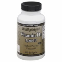 Healthy Origins Vitamin D3 5000 IU Supplement Perspective: Main