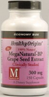 Healthy Origins Mega Natural-BP Grape Seed Extract Capsules 300 mg