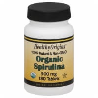 Healthy Origins Organic Spirulina Tablets 500 mg Perspective: Main