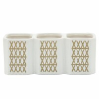 3-Cup X-Pen Holder, Beige