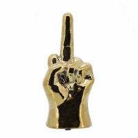 8  Dirty Finger Sign, Gold
