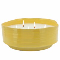 Citronella Candle / Planter 10  Yellow