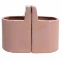 Cer  6  Pouch Bookends  Blush