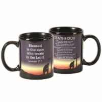 Dicksons MUG-1080 11 oz Man of God & Jeremiah 17-7 Ceramic Mug