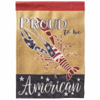 Magnolia Gardens M011520 Crawfish Proud American Garden Flag