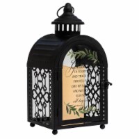 Cottage Garden LTN187SBK Guide Me In Your Truth & Teach Me Lantern