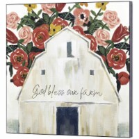 Dicksons PLK1212-882 God Bless Our Farm Wall Plaque
