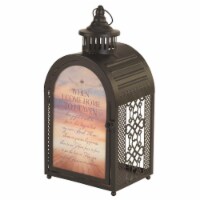 Dicksons LTN-1000LMB Lantern When I Come Home Black 16.5in