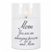 Dicksons PGC-04-27WH LED Candle Mom, You Are An Amazing 4in