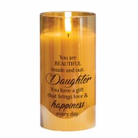Dicksons PGC-06-08GD LED Candle Daughter You Are 6in