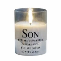 Dicksons PGC-04-33GY LED Candle Son, You Are Wonderful 4in