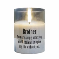 Dicksons PGC-04-35GY LED Candle Brother, You Are Amazing 4in