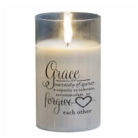 Dicksons PGC-05-34GY LED Candle Grace Generosity Of 5in