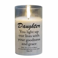Dicksons PGC-05-37SGY LED Candle Daughter You Ps 5:12 5in