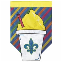 Dicksons M011109 13 x 18 in. Flag Double Applique Snoball Fld Shaped Polyester Garden