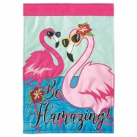 Dicksons M001137 29 x 42 in. Flag Double Applique Be Flamazing Polyester - Large