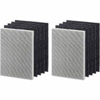 Nispira HEPA + Carbon Air Purifier Filters for 290 300 DX95 HF-300 AP-300PH 2 Pk