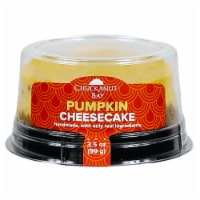 Chuckanut Pumpkin Cheesecake