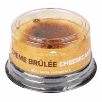 Chuckanut Bay® Foods 3-Inch Creme Brulee Cheesecake Perspective: Main