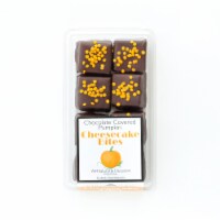Chuckanut Bay Foods Chocolate Covered Pumpkin Cheesecake Bites