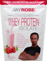 Jay Robb  Whey Protein Isolate   Strawberry Perspective: Main