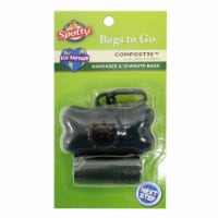 Spotty Compost90 Bags to Go Dispenser & Waste Bags