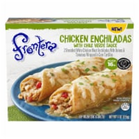 Frontera® Chicken Enchiladas With Chili Verda Sauce Frozen Meal Perspective: Main