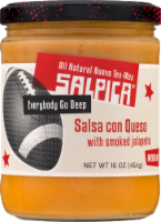 Salpica Medium Everybody Go Deep Salsa Con Queso with Smoked Jalapeno Perspective: Main