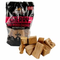Bear Mountain BBQ Cherry All Natural Hardwood Chunks Mild Fruity Smoky Flavor