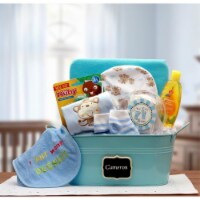 Baby Basics Gift Pail Blue