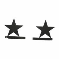 Village Wrought Iron CUR-TB-45 Star Tie Backs