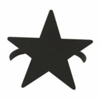 Village Wrought Iron NR-45 Star Napkin Ring - Black