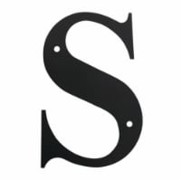 Village Wrought Iron LET-S-M Letter S Medium