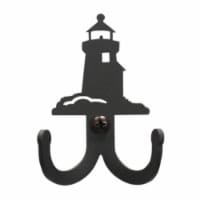 Village Wrought Iron WH-D-10 Lighthouse Double Wall Hook