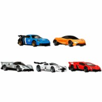 Hotwheels FPY86-959A Culture Series Speed Machines Diecast Model Car Set - 5 Piece