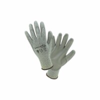 Micro-Foam Nitrile Dipped Coated Gloves, X-Large, Black/Gray