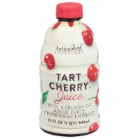 Antioxidant Solutions 406424 32 fl oz Organic Tart Apple Cherry Juice - Pack of 6