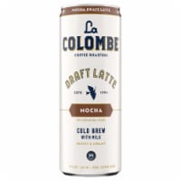 La Colombe Coffee Mocha Cold Brew Draft Latte Can Perspective: Main