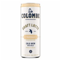 La Colombe Coffee Vanilla Draft Latte Can Perspective: Main