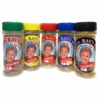 Mama Ray's Kitchen- 5 Variety Pack | Original, Steak, Poultry, Italian & Seafood Seasoning