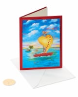 Papyrus Anniversary Card (Sailboat)