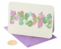 Papyrus Mother's Day Card (Floral Lettering) Perspective: Main