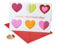 Papyrus Valentine’s Day Card (Colorful Hearts) Perspective: Main