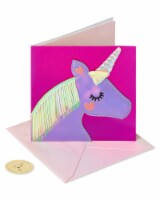 Papyrus Unicorn Valentine’s Day Card (Magical) Perspective: Main