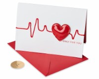 Papyrus Romantic Valentine’s Day Card (Heart Beat) Perspective: Main