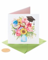 Papyrus Graduation Card (Floral Cap)