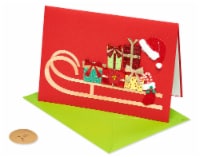 Papyrus Christmas Card (Sleigh with Presents) Perspective: Main